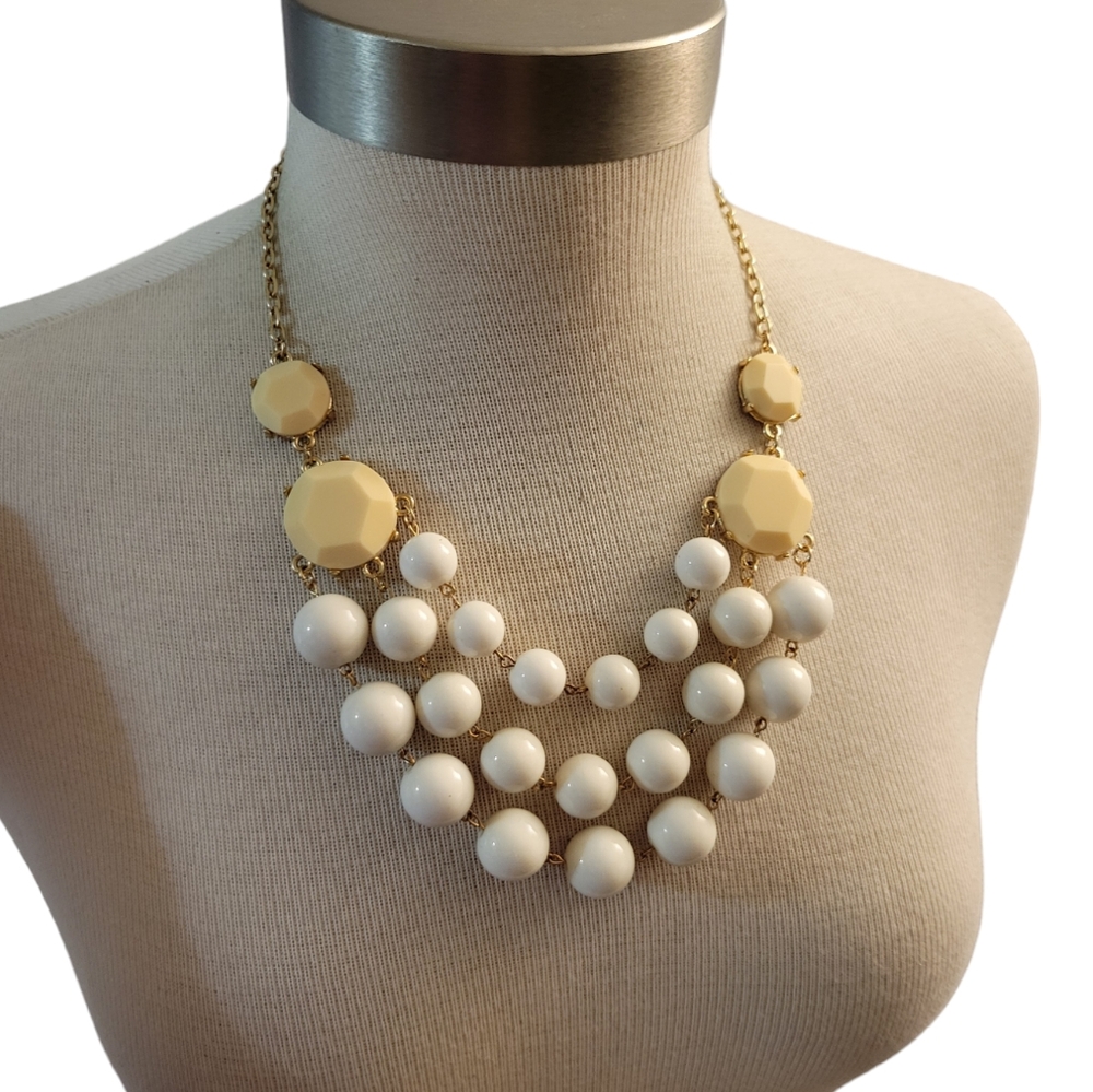 Statement Necklace Beaded - image 1